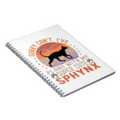 Ik heb plannen met mijn Sphynx kat Notitieboek (Rechterzijde)