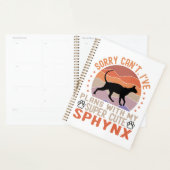 Ik heb plannen met mijn Sphynx kat Planner (Display)