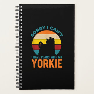 Ik heb plannen met mijn Yorkshire Terrier Yorkie Planner