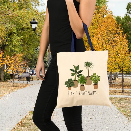 Ik heb Planten Funny Planten Lover Canvas tas
