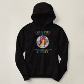 Ik heb PMA positieve mentale houding grappige grap Hoodie (Design voorkant)