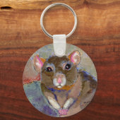 Ik heb problemen - leuke kunstschilderkunst voor g sleutelhanger (Voorkant)