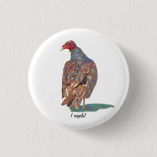 Ik heb RECYCLEN Ronde Button 3,2 Cm