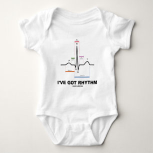 Ik heb Rhythm (ECG - EKG Heart Beat) Romper