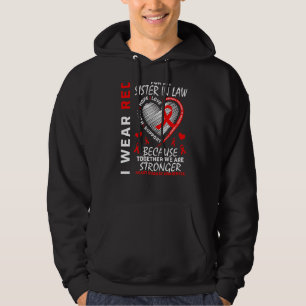 Ik heb rood Draag voor mijn zuster in de rechtsgan Hoodie
