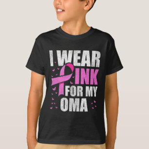 Ik heb roze Draag voor mijn oma-kleding Breast Can T-shirt