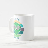 Ik heb ruimte nodig | Grappige buitenaardse woord Koffiemok (Voorkant links)