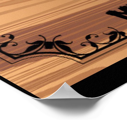 Ik heb Sasquatch in Michigan's Boven-Schiereiland  Poster (Hoek)