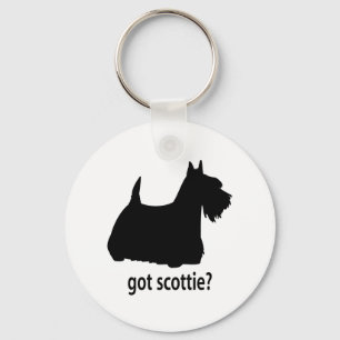 Ik heb Schotse Terrier Sleutelhanger