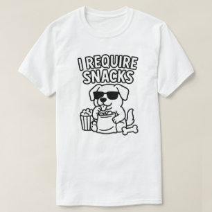 IK HEB SNACKS NODIG T-SHIRT