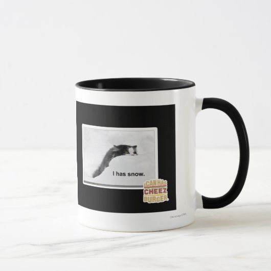 Ik heb sneeuw. mok (Rechts)