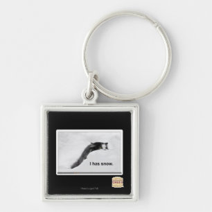 Ik heb sneeuw. sleutelhanger
