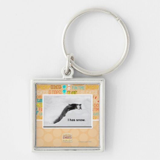 Ik heb sneeuw. sleutelhanger (Voorkant)