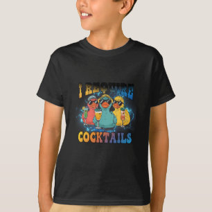 Ik heb Staart Cruise Eend Drinkende Vakantie Humor T-shirt