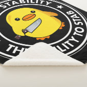 Ik heb stabiliteit vermogen om grappig te steken sherpa deken (3/4)