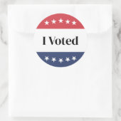 Ik heb Stickers gestemd (Tas)