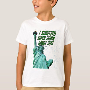 Ik heb storm Sandy overleefd, 2012_ T-shirt