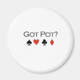 Ik heb T-shirt met pot Magneet