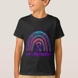 Ik Heb Tijd Om Naar Uw Leven S Zelfmoordbewustzijn T-shirt