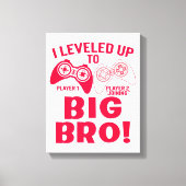 "IK HEB TOT GROTE BRO GEHOORD! CANVAS AFDRUK (Voorkant)