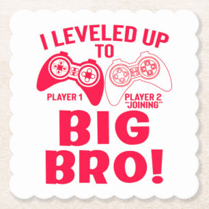 "IK HEB TOT GROTE BRO GEHOORD! KARTONNEN ONDERZETTERS