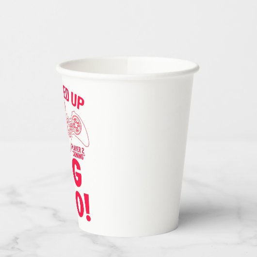 "IK HEB TOT GROTE BRO GEHOORD! PAPIEREN BEKERS (Links)