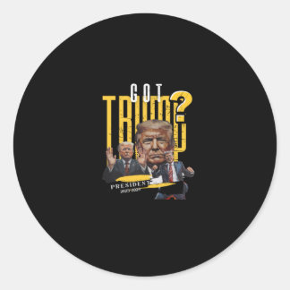 Ik heb Trump Ronde Sticker