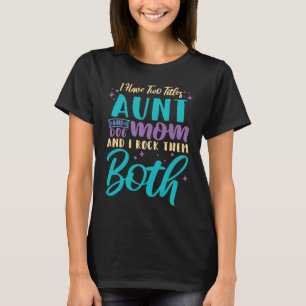 Ik heb twee tieren tante en hond mama en ik gooi z t-shirt