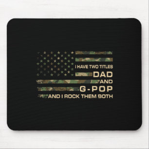 Ik heb twee titels: Dad en G-pop Vaderdag Grand Muismat