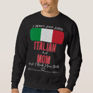 Ik heb twee titels Italiaans en mam Italië Trui