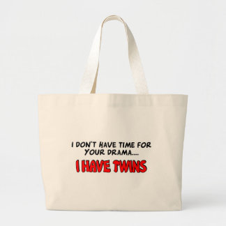 Ik heb Twins Grote Tote Bag