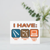 Ik heb vaardigheden Napoleon Dynamite Briefkaart (Staand voorkant)