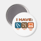 Ik heb vaardigheden Napoleon Dynamite Magneet (Voorkant / Achterkant)