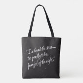 Ik heb van de sterren gehouden tote bag (Achterkant)