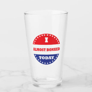 Ik heb vandaag bijna gebonkt glas