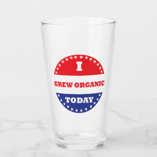 Ik heb vandaag biologisch geteeld glas