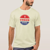 Ik heb vandaag code geschreven t-shirt (Voorkant)