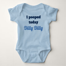 Ik heb vandaag Dilly Dilly Baby shirt gepoold