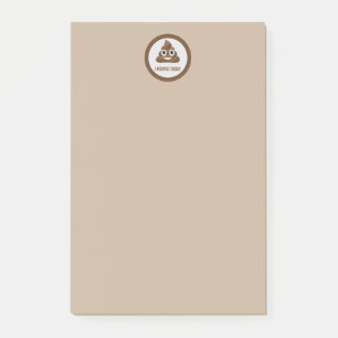 Ik heb vandaag Emoticon na haar glimlachen Post-it® Notes