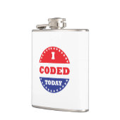 Ik heb vandaag gegoten heupfles (Links)