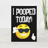 IK HEB VANDAAG GEOPEND! FUNNY GREETING BIRTHDAY CA KAART (Voorkant)