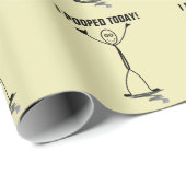 IK HEB VANDAAG GEOPEND! FUNNY OVER DE HILL CADEAUPAPIER (Rol Hoek)