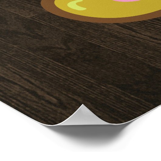 Ik heb vandaag gepoold. - Cool Poo Poster (Hoek)