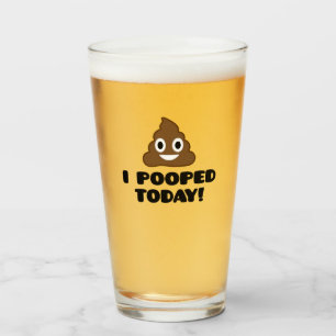 Ik heb vandaag gepoold. glas