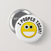 Ik heb vandaag gepoold. ronde button 5,7 cm (Voorkant /achterkant)