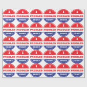 Ik heb vandaag gezadeld cadeaupapier (Vlak)