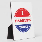 Ik heb vandaag gezadeld fotoplaat (Zijkant)