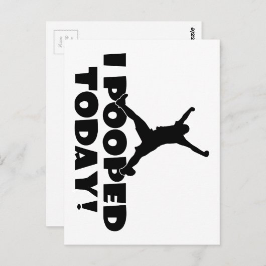 IK HEB VANDAAG HARTELIJK grappig Joke Gift Cadeau Briefkaart (Voorkant / Achterkant)