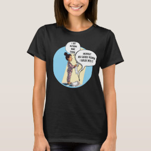 Ik Heb Vandaag Niets Gedaan Kat Humor T-shirt