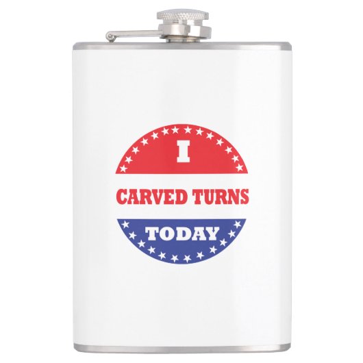 Ik heb vandaag Turns gemaakt Heupfles (Voorkant)